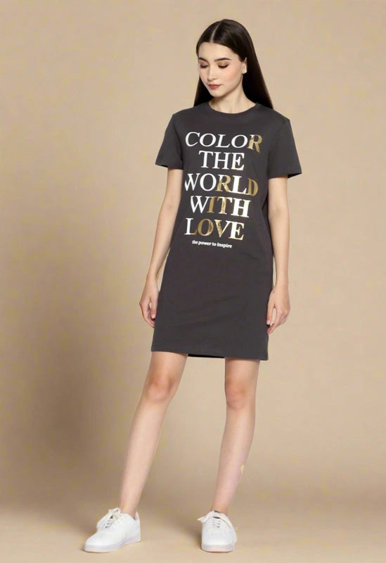 EMMA T-shirt Dress | Organic Cotton