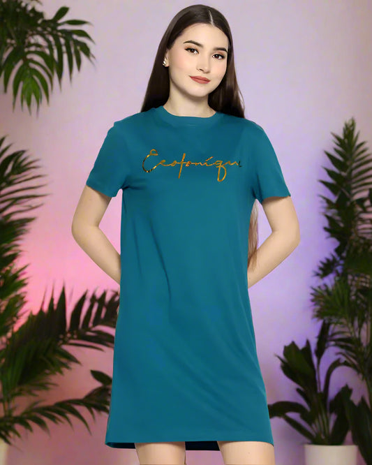 JENNY T-shirt Dress | Pure Cotton