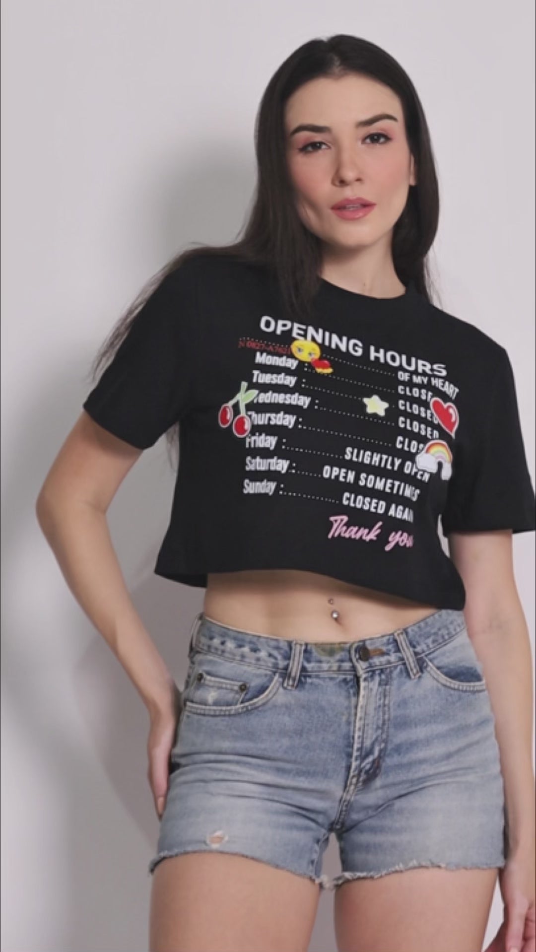 JISOO Shorty Cropped T-Shirt | Organic Cotton – ECOTONIQUE